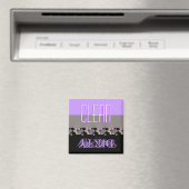Sauberes oder schmutziges Geschirrspülermagnet Magnet (In Situ (Geschirrspüler))