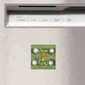 Sauberes oder schmutziges Geschirrspülmagazin Magnet (In Situ (Geschirrspüler))