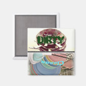 Sauberes oder schmutziges Geschirrspülmagnet Magnet (Vorderseite/Rückseite)