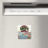 Sauberes oder schmutziges Geschirrspülmagnet Magnet (In Situ (Geschirrspüler))