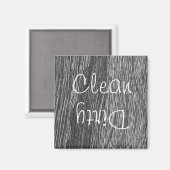 Sauberes oder schmutziges Geschirrspülmagnet Magnet (Vorderseite/Rückseite)