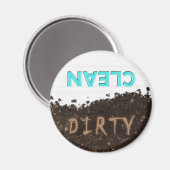 Sauberes oder schmutziges Geschirrspülmagnet Magnet (Vorderseite/Rückseite)