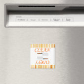 Sauberes oder schmutziges Geschirrspülmagnet Magnet (In Situ (Geschirrspüler))