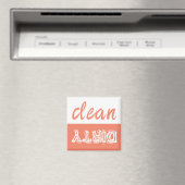 Sauberes oder schmutziges Geschirrspülmagnet Magnet (In Situ (Geschirrspüler))