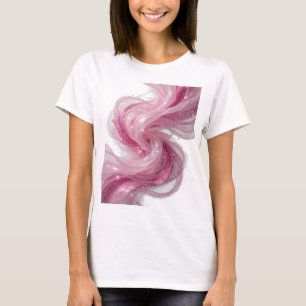 Sauberes Silber ABSTRACT ART Kunstprint v3 T-Shirt
