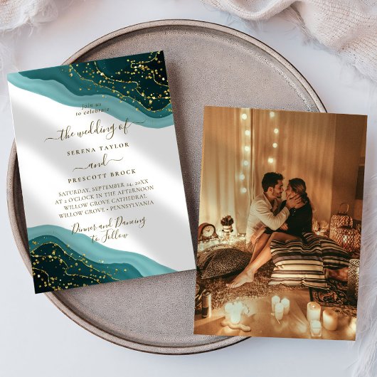 Sauberes Skript Minimal schöne Hochzeit Einladung