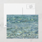 sauberes Wasser Postkarte (Vorne/Hinten)
