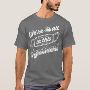 Sauberkeit Bewusstsein Bleibe Gesundes Slogan T-Shirt