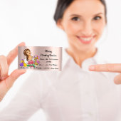 Sauberkeit des Hauses Reinigungsservice Haushaltsh Visitenkarte