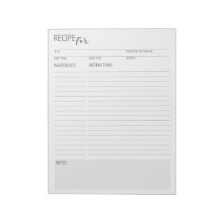 Sauberkeit + Einfache, detaillierte Rezeptionsseit Notizblock