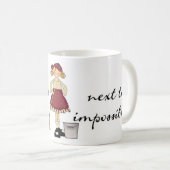 Sauberkeit ist... Mug Kaffeetasse (VorderseiteRechts)