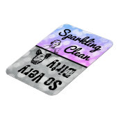 Sauberkeit/sehr schmutzige Geschirrspülmaschine Ge Magnet (Linke Seite)