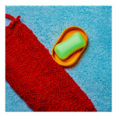 Sauberkeit steht in der Nähe von Güte Poster (Vorderseite)