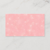 Sauberkeit Visitenkarte (Rückseite)