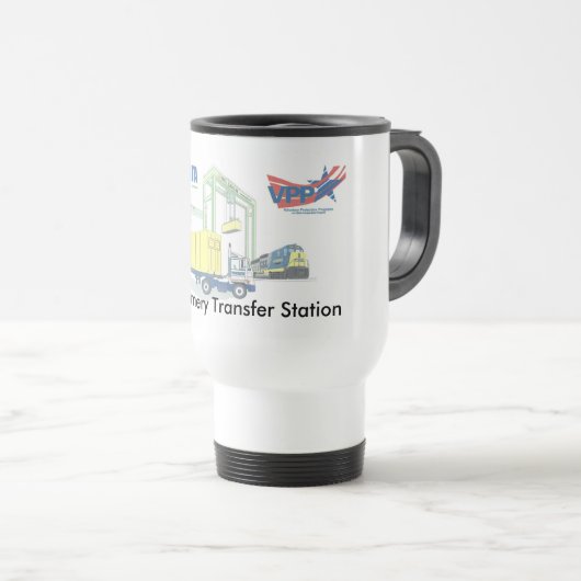 Säubern Sie Arbeits-Tasse Reisebecher (VorderseiteRechts)