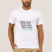 säubern Sie Boo T-Shirt (Vorderseite)