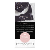 Säubern Sie Entwurfs-Gestell-Karte - Werbekarte (Hinten)