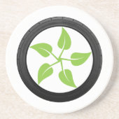 Säubern Sie grünen Power Untersetzer (Vorne)