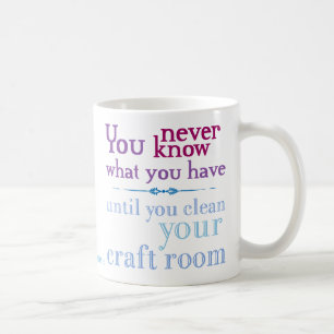 Säubern Sie Ihren Handwerksraum Kaffeetasse