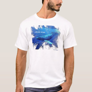 säubern Sie Meere T-Shirt