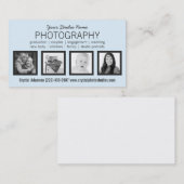 Säubern Sie moderne 4 Fotos jeder möglicher Beruf Visitenkarte (Vorne/Hinten)