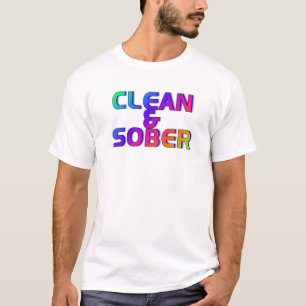 SÄUBERN SIE NÜCHTERNES T-Shirt