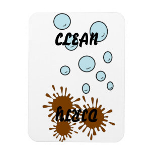 Säubern Sie,/schmutziger Spülmaschinen-Magnet Magnet