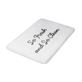 Säubern Sie so Bad-Matte Badematte (Schrägansicht)