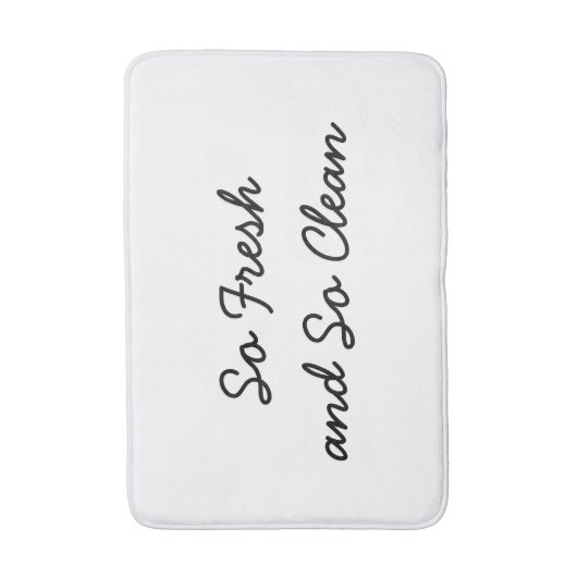 Säubern Sie so Bad-Matte Badematte (Vorderseite Vertikal)