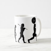 Säubern Sie - und - Ruck Tasse (VorderseiteRechts)