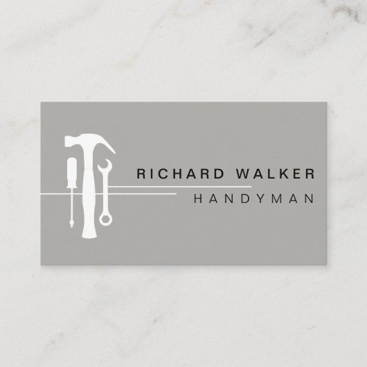 Säubern Sie Visitenkarte (Vorderseite)