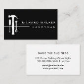 Säubern Sie Visitenkarte (Vorne/Hinten)