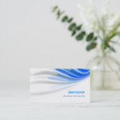 säubern Sie Visitenkarteart Visitenkarte (Stehend Vorderseite)