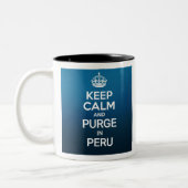 Säuberung in Peru Ayahuaska Zweifarbige Tasse (Links)