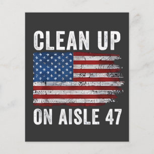 Säuberung von Aisle 47 Shirt Impeach 47 Anti Trump