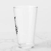 Säuberung von Trauzeuge mit Manly Monogram Typogra Glas (Links)
