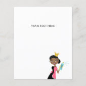 Säuberungsdienst ethnische Charakterkrone Flyer (Hinten)