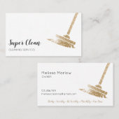 Säuberungshaus Visitenkarte (Vorne/Hinten)