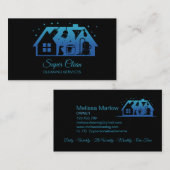 Säuberungshaus Visitenkarte (Vorne/Hinten)