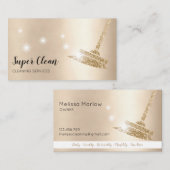 Säuberungshaus Visitenkarte (Vorne/Hinten)