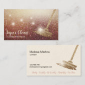 Säuberungshaus Visitenkarte (Vorne/Hinten)