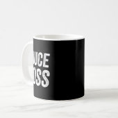 Sauce Boss Chef Bbq Cook Food Humorousa  Kaffeetasse (Vorderseite Links)