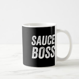 Sauce Boss Chef Bbq Cook Food Humorousa Kaffeetasse