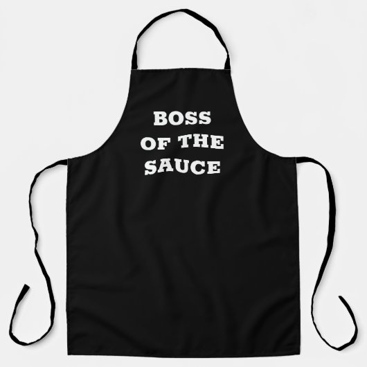 Sauce-Boss Schürze (Vorderseite)