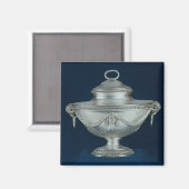 Sauce-tureen, eines von einem Paar Magnet (Vorderseite/Rückseite)