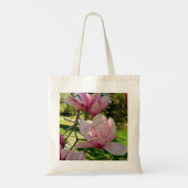 Saucer Magnolia Blossom Bag - Personalisiert Tragetasche (Rückseite)