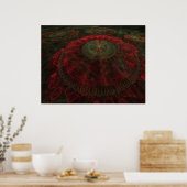 Saucer(s) voller Geheimnisse Poster (Küche)