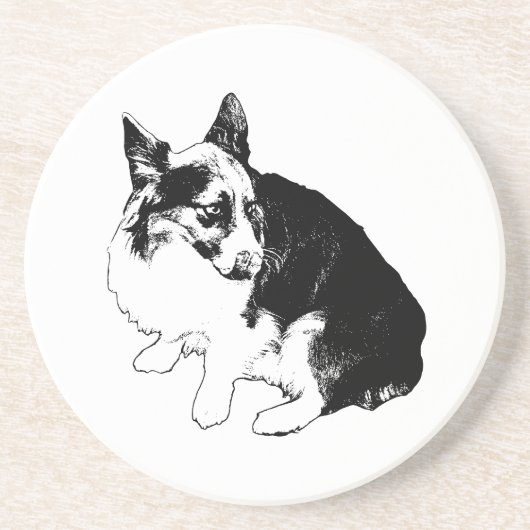 Saucer Sentinel Getränkeuntersetzer (Vorne)