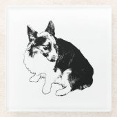 Saucer Sentinel Glasuntersetzer (Vorderseite)