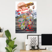 SaucerBangz Poster (Heimbüro)